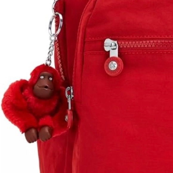 Kipling Vibrant Red Women's Backpack - Picture 5 of 6